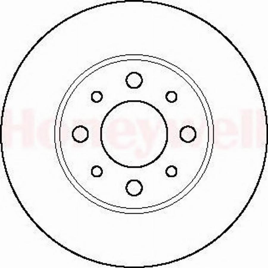 BENDIX 561385B - Гальмівний диск autocars.com.ua