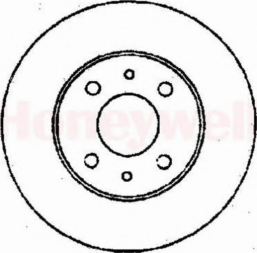 BENDIX 561387 B - Тормозной диск avtokuzovplus.com.ua