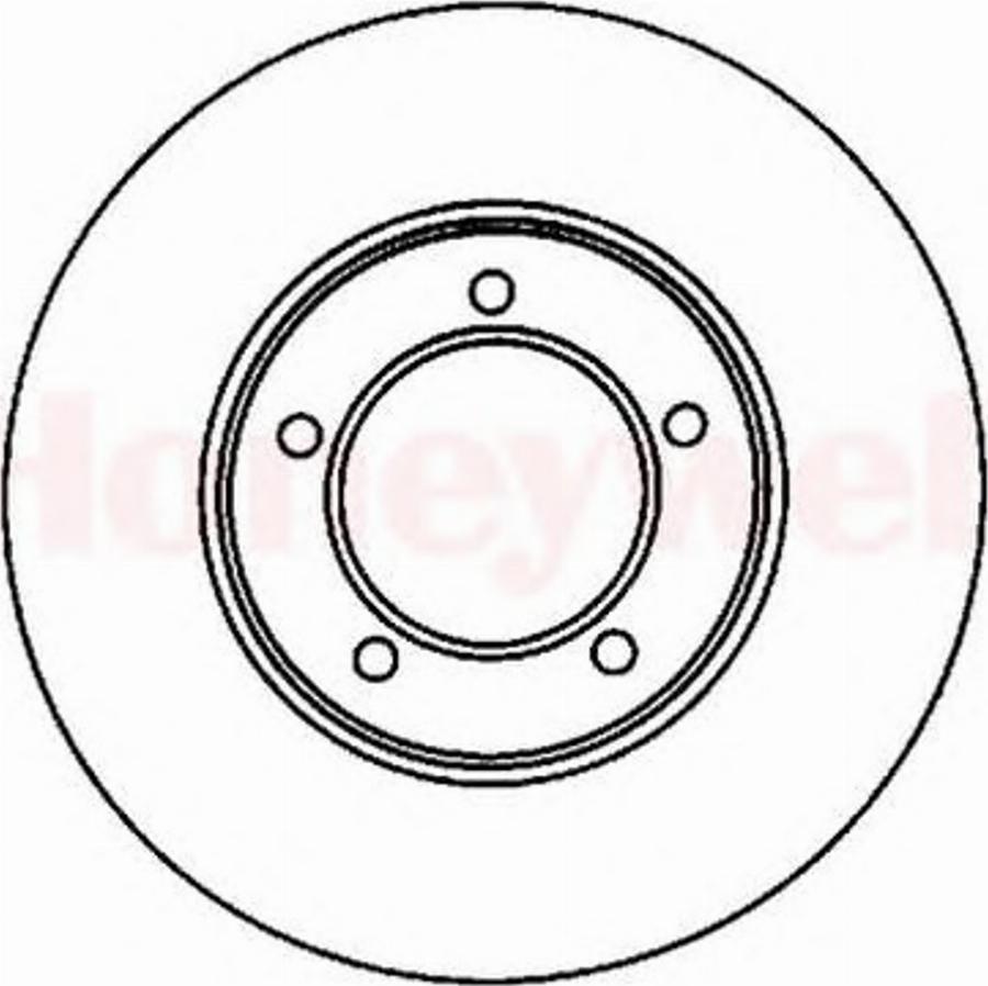 BENDIX 561403B - Тормозной диск autodnr.net