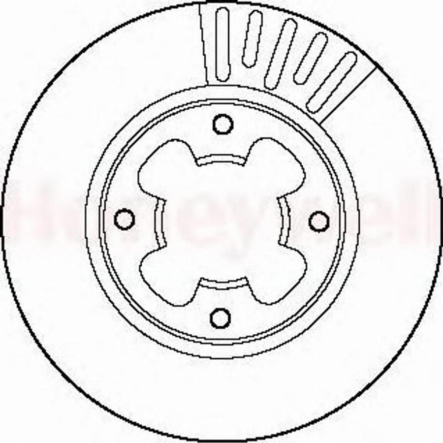 BENDIX 561423B - Тормозной диск avtokuzovplus.com.ua