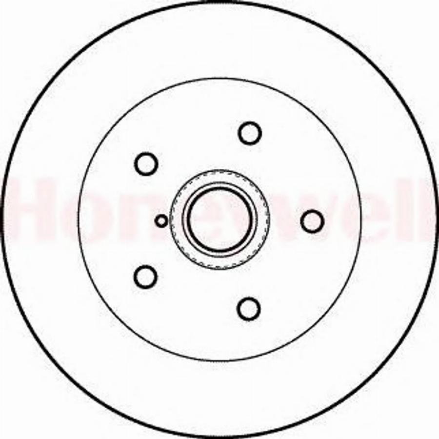 BENDIX 561437 B - Тормозной диск avtokuzovplus.com.ua