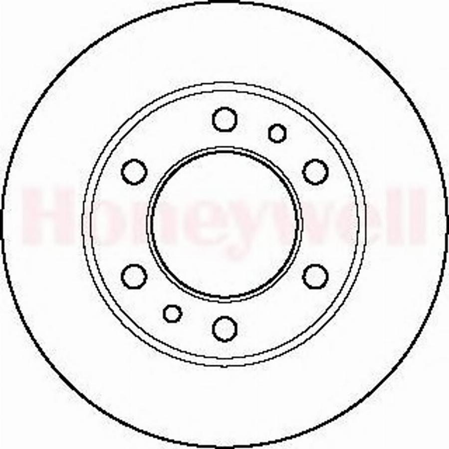 BENDIX 561444B - Гальмівний диск autocars.com.ua