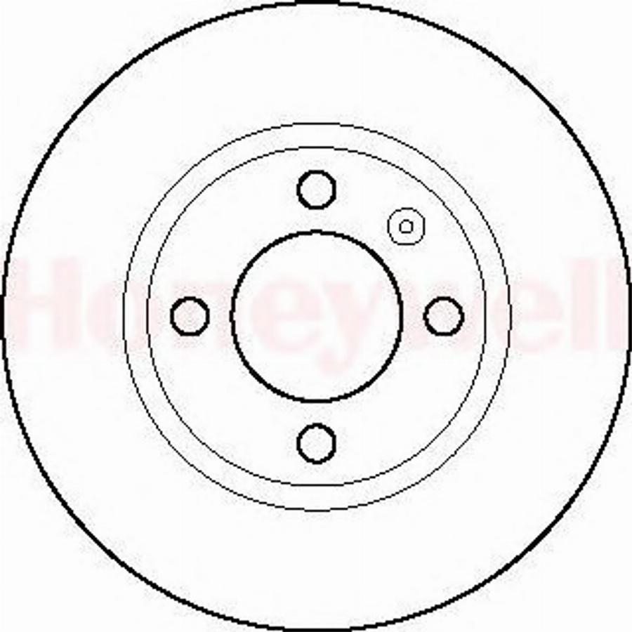 BENDIX 561448 B - Гальмівний диск autocars.com.ua