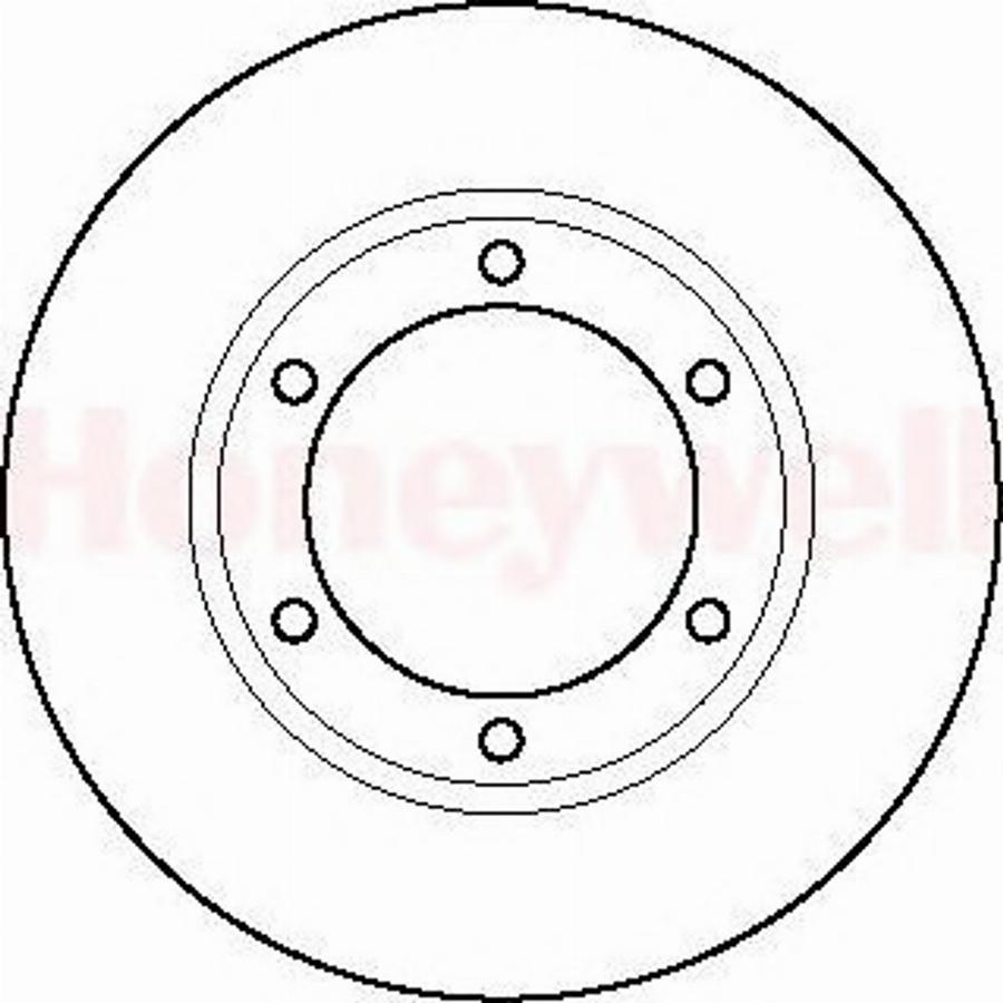 BENDIX 561450 B - Тормозной диск avtokuzovplus.com.ua