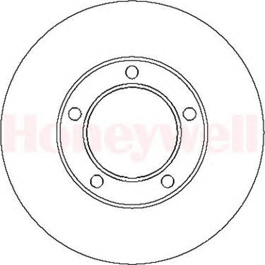 BENDIX 561502 B - Гальмівний диск autocars.com.ua