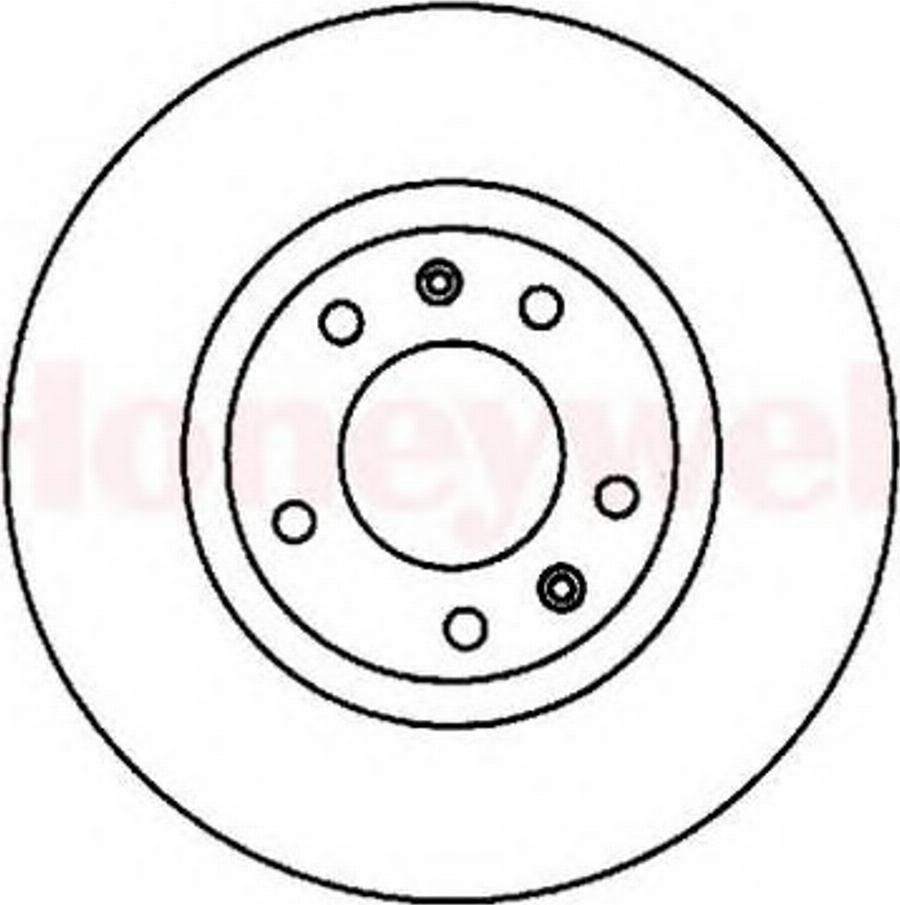 BENDIX 561597 B - Тормозной диск autodnr.net