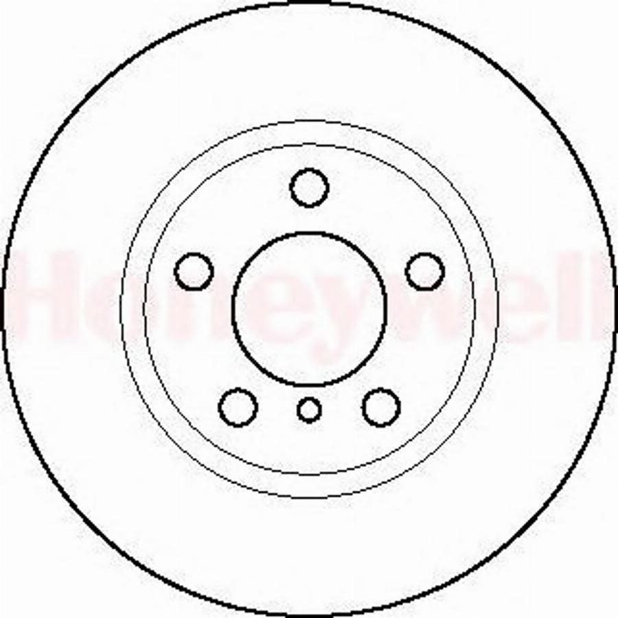 BENDIX 561551 B - Гальмівний диск autocars.com.ua