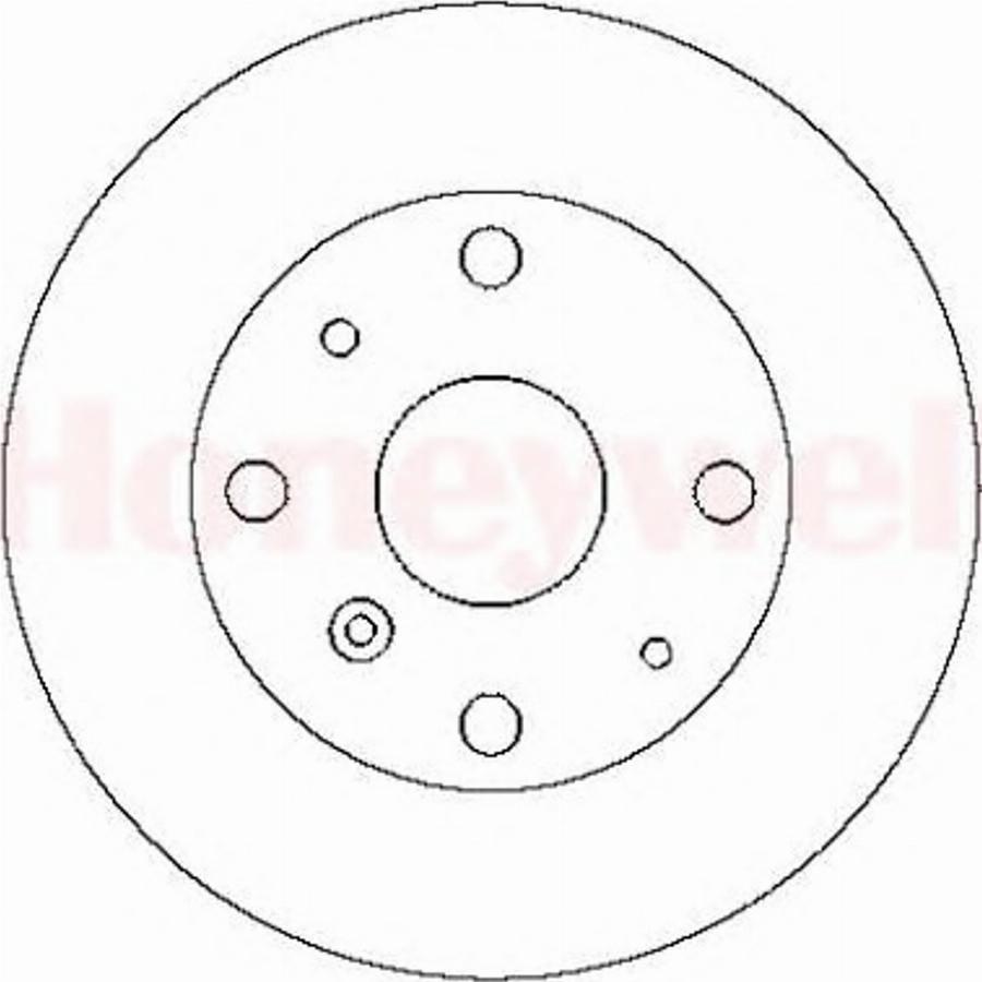 BENDIX 561558B - Тормозной диск avtokuzovplus.com.ua