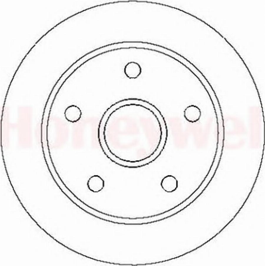 BENDIX 561566 B - Тормозной диск avtokuzovplus.com.ua