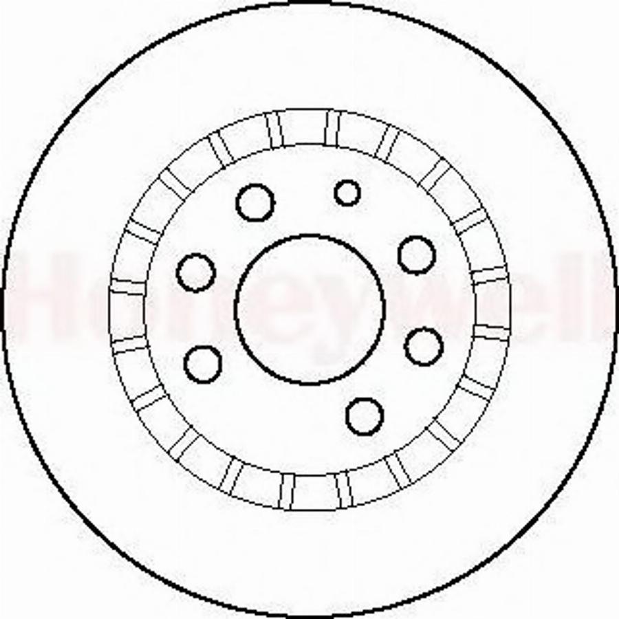 BENDIX 561588 B - Тормозной диск avtokuzovplus.com.ua