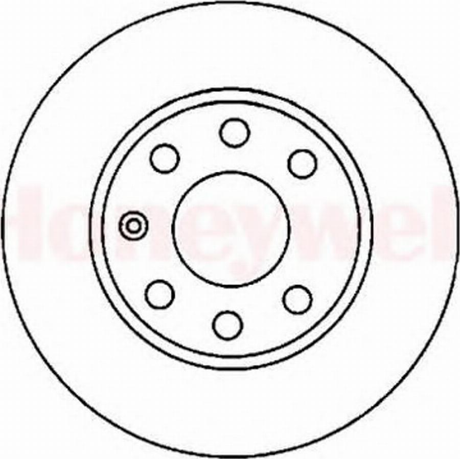 BENDIX 561589B - Тормозной диск avtokuzovplus.com.ua