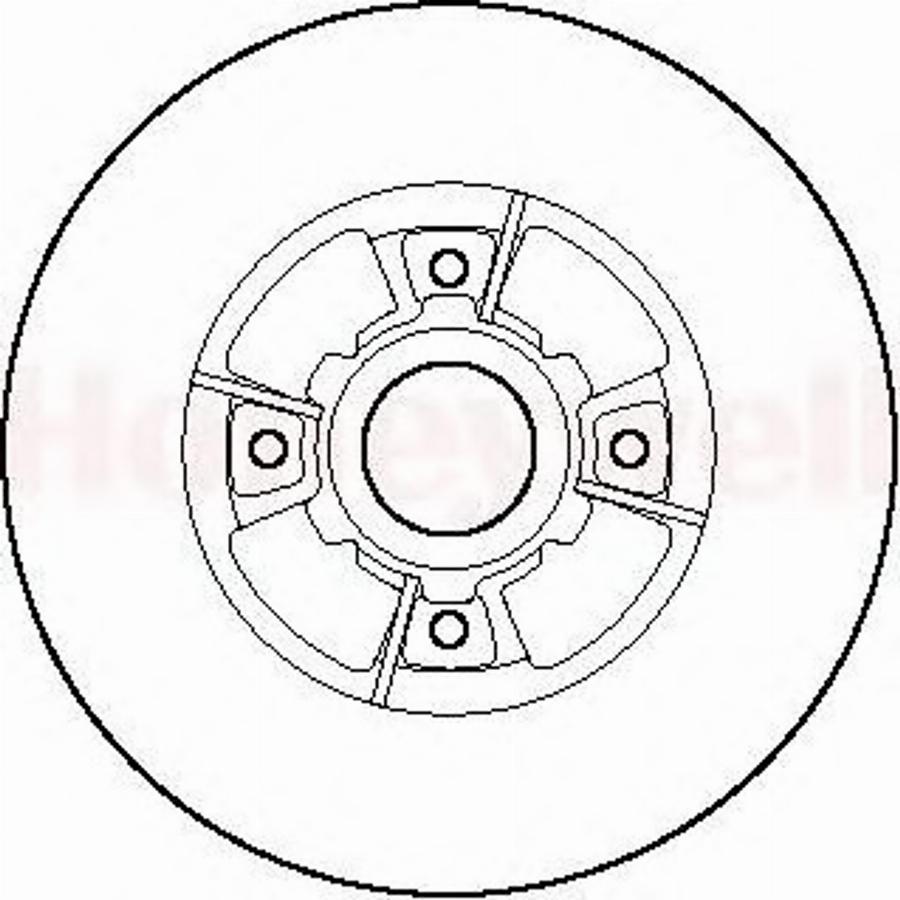 BENDIX 561591 B - Тормозной диск avtokuzovplus.com.ua