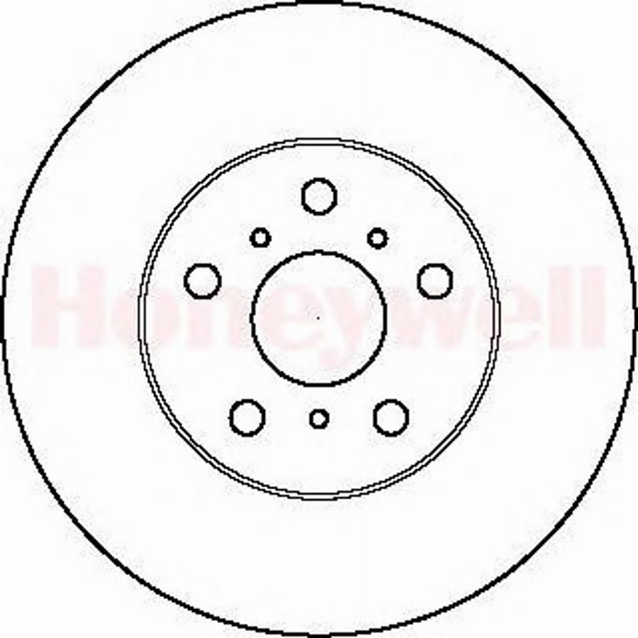 BENDIX 561607B - Тормозной диск autodnr.net