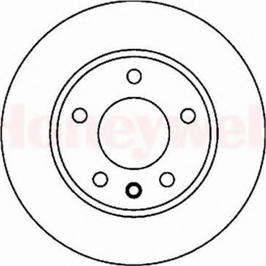 BENDIX 562053 B - Тормозной диск autodnr.net