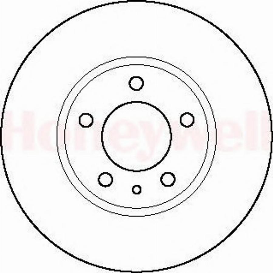 BENDIX 561619 B - Тормозной диск avtokuzovplus.com.ua