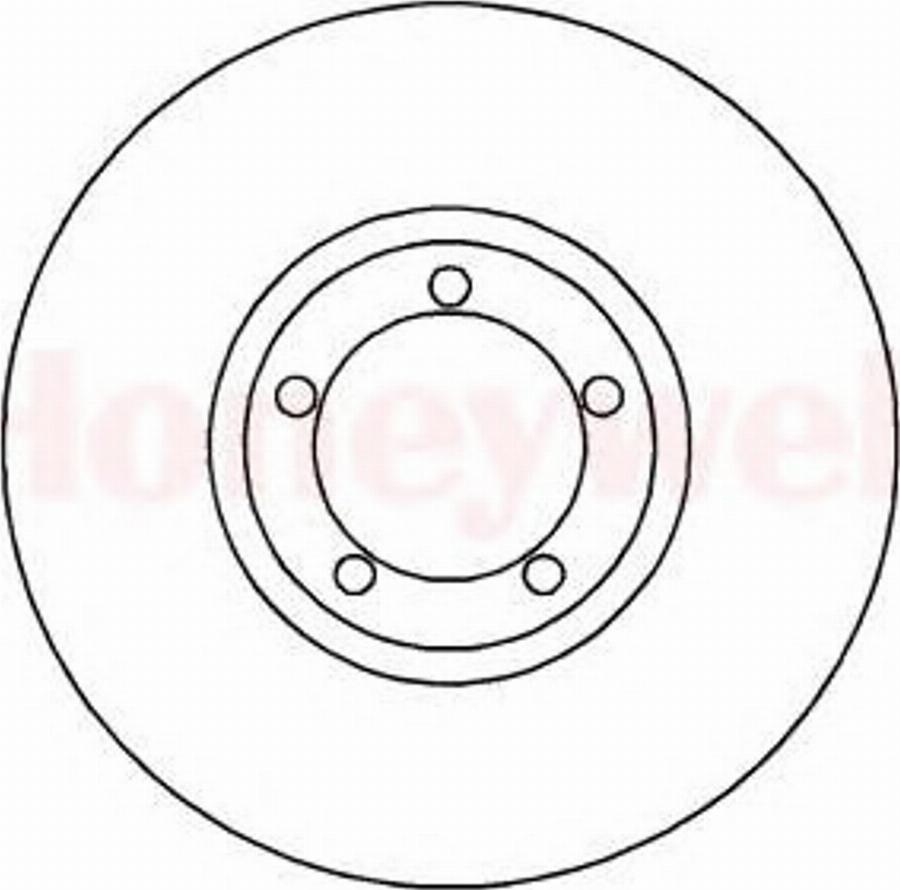 BENDIX 561624 B - Гальмівний диск autocars.com.ua