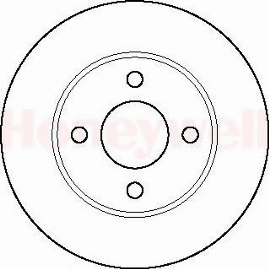 BENDIX 561690 B - Тормозной диск avtokuzovplus.com.ua