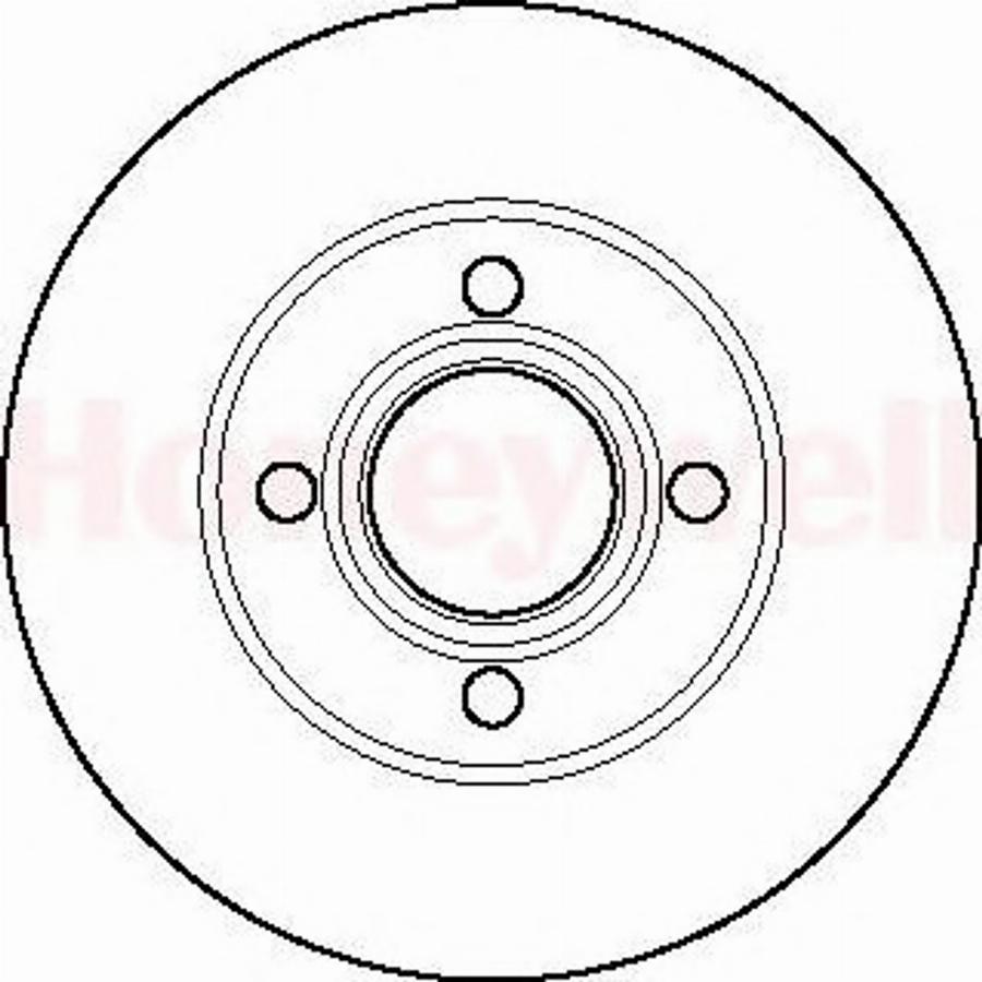 BENDIX 561691 B - Тормозной диск avtokuzovplus.com.ua