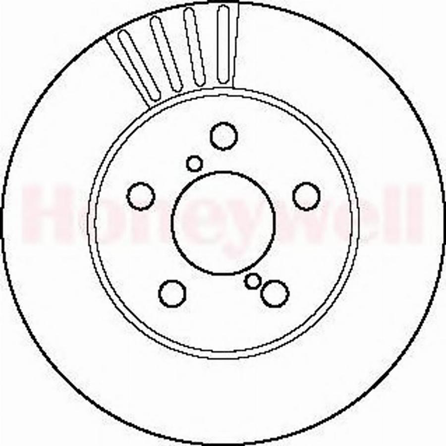 BENDIX 561750 B - Гальмівний диск autocars.com.ua