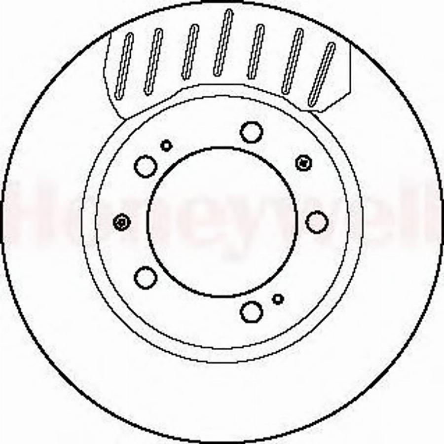 BENDIX 561756B - Гальмівний диск autocars.com.ua