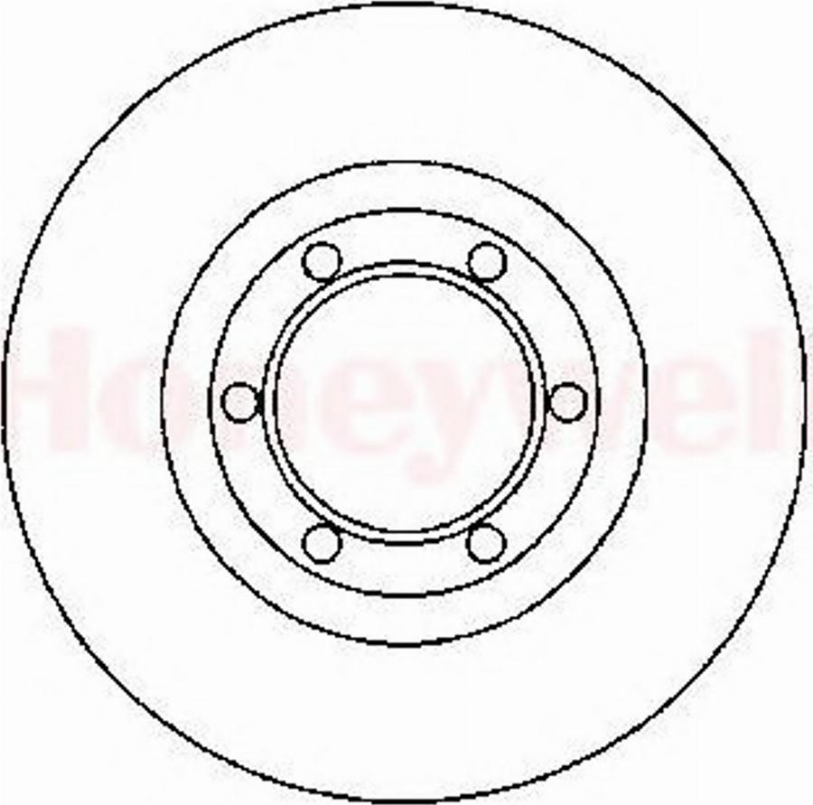 BENDIX 561765 B - Тормозной диск autodnr.net