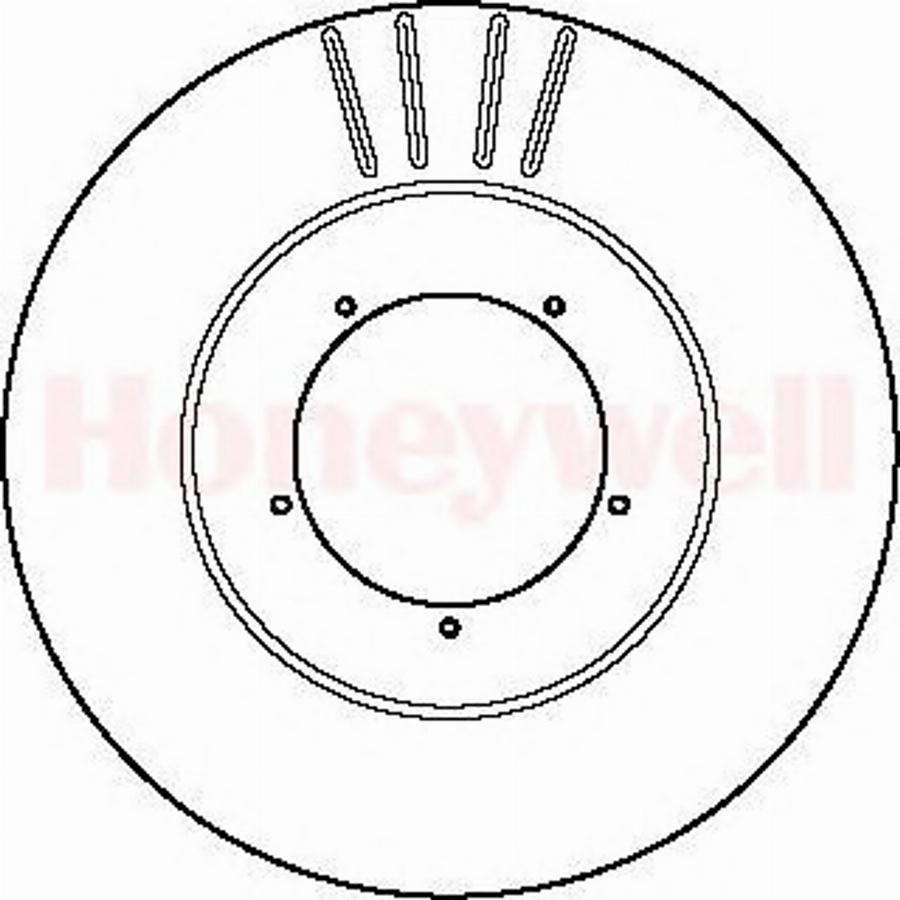 BENDIX 561796B - Тормозной диск autodnr.net