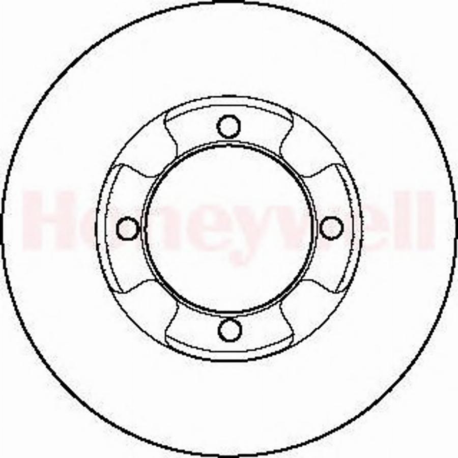 BENDIX 561816 B - Тормозной диск autodnr.net