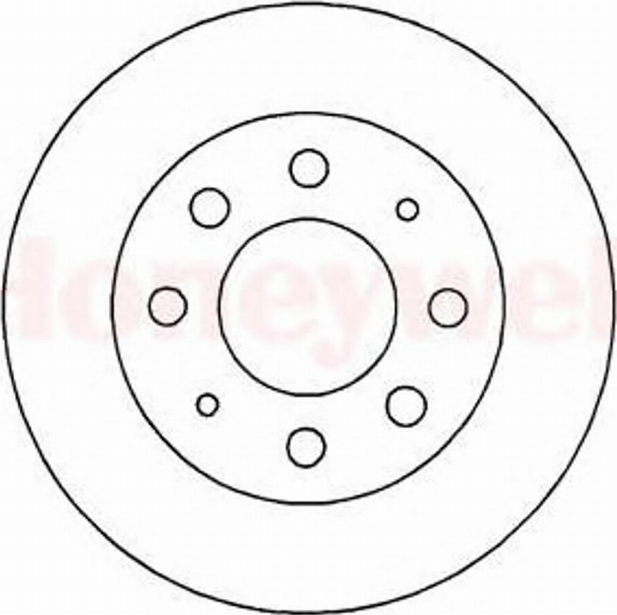 BENDIX 561824B - Тормозной диск autodnr.net