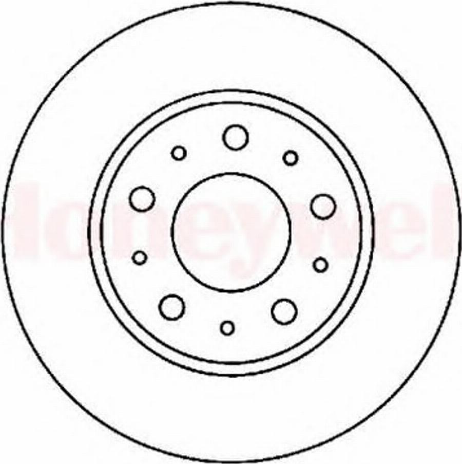 BENDIX 561866 B - Тормозной диск avtokuzovplus.com.ua