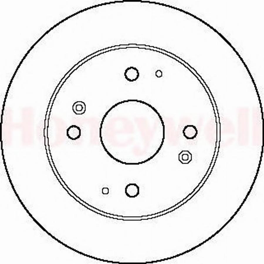 BENDIX 561952 B - Тормозной диск avtokuzovplus.com.ua