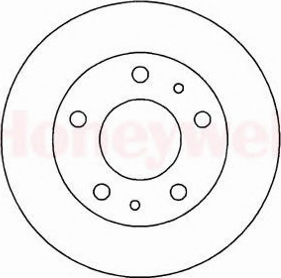 BENDIX 561969 B - Тормозной диск autodnr.net