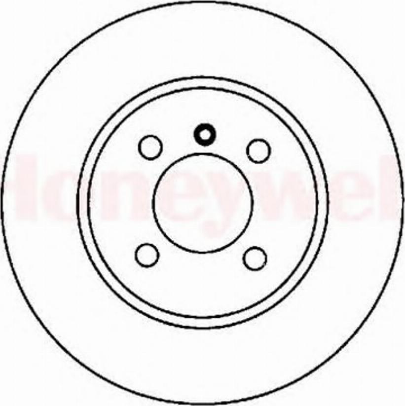 BENDIX 561981 B - Гальмівний диск autocars.com.ua