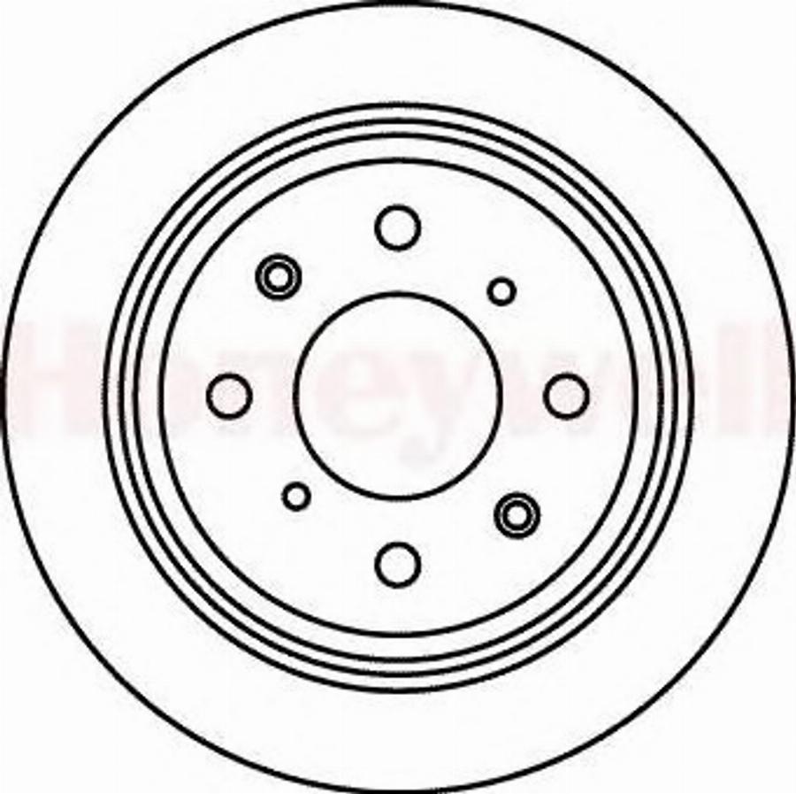 BENDIX 562016 B - Тормозной диск avtokuzovplus.com.ua