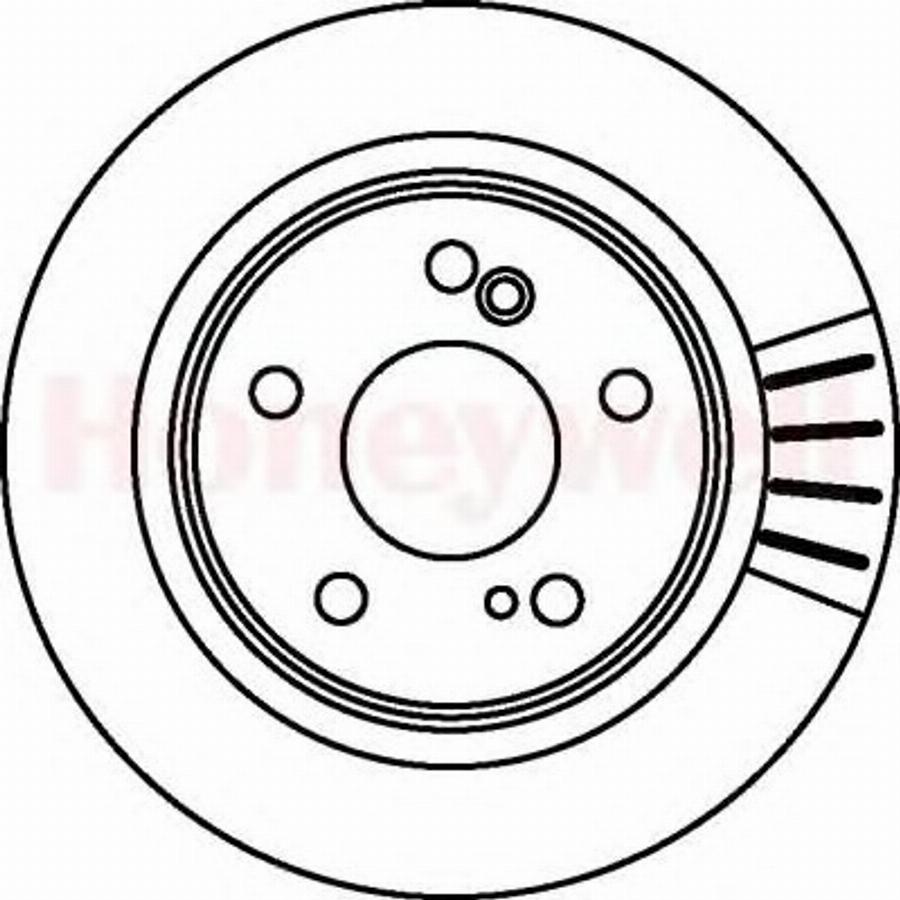 BENDIX 562037B - Тормозной диск autodnr.net