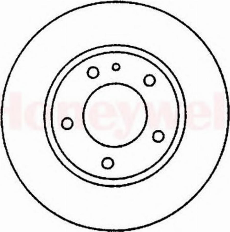 BENDIX 562048 B - Гальмівний диск autocars.com.ua