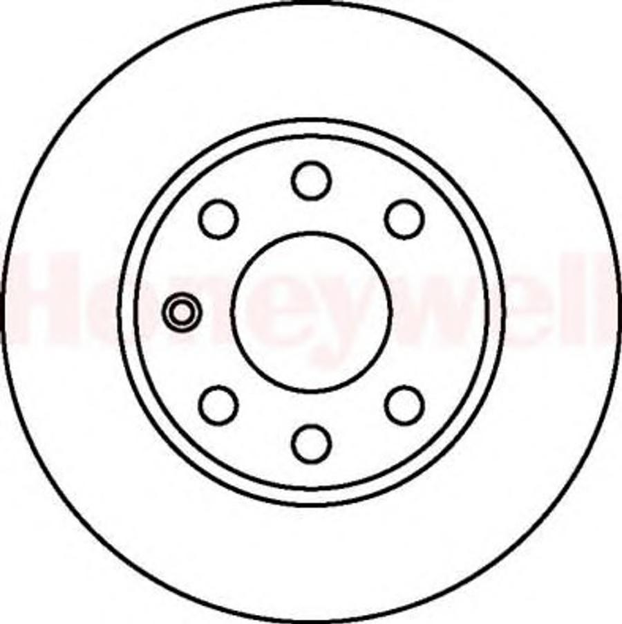 BENDIX 562068 B - Гальмівний диск autocars.com.ua