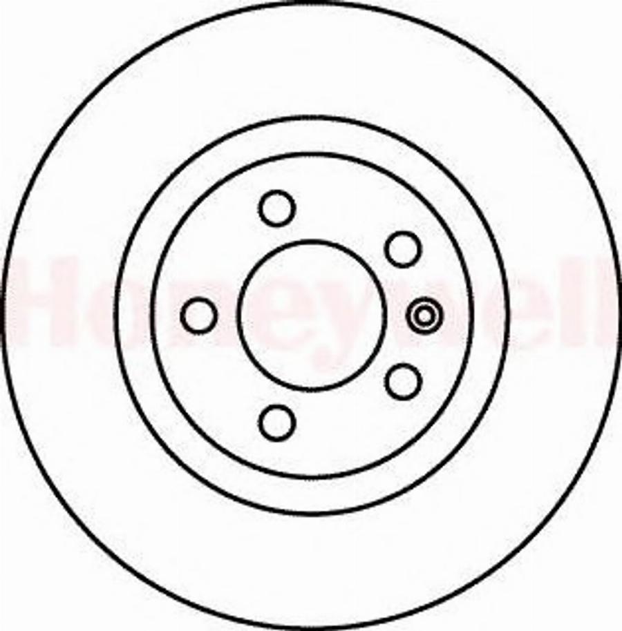 BENDIX 562081 B - Тормозной диск autodnr.net