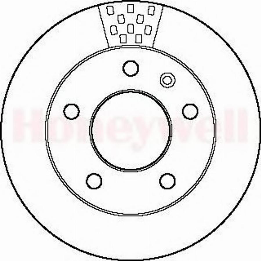 BENDIX 562086 B - Тормозной диск autodnr.net