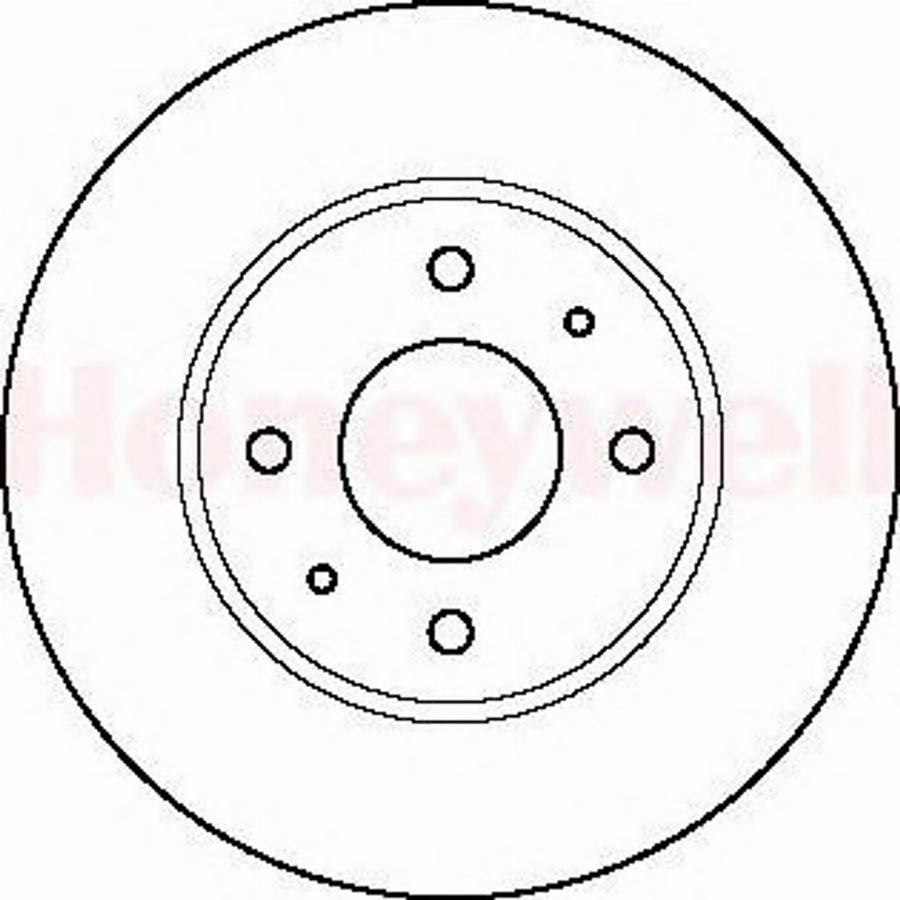 BENDIX 562088 B - Тормозной диск avtokuzovplus.com.ua