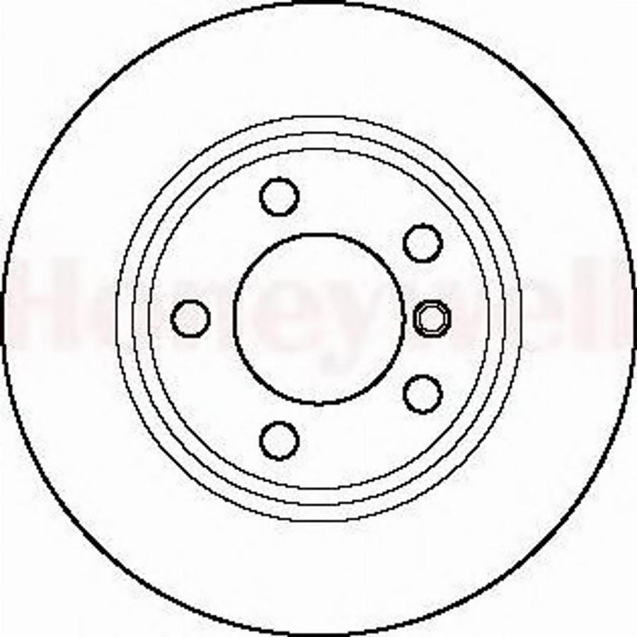 BENDIX 562090 B - Гальмівний диск autocars.com.ua