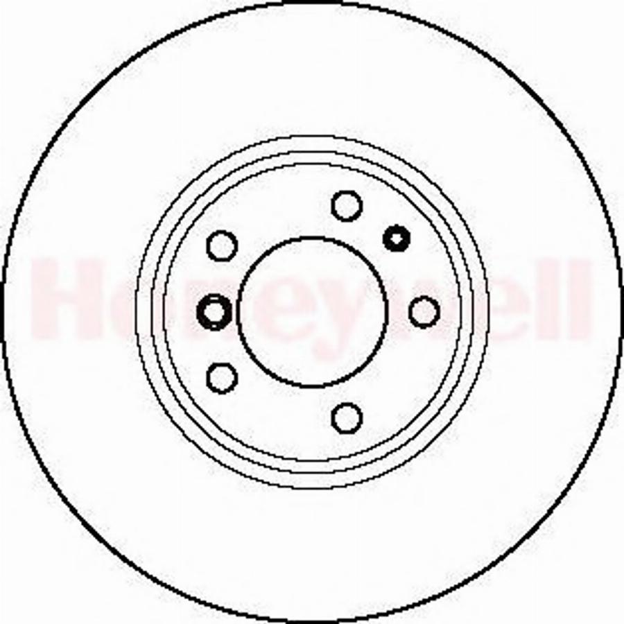 BENDIX 562091 B - Гальмівний диск autocars.com.ua