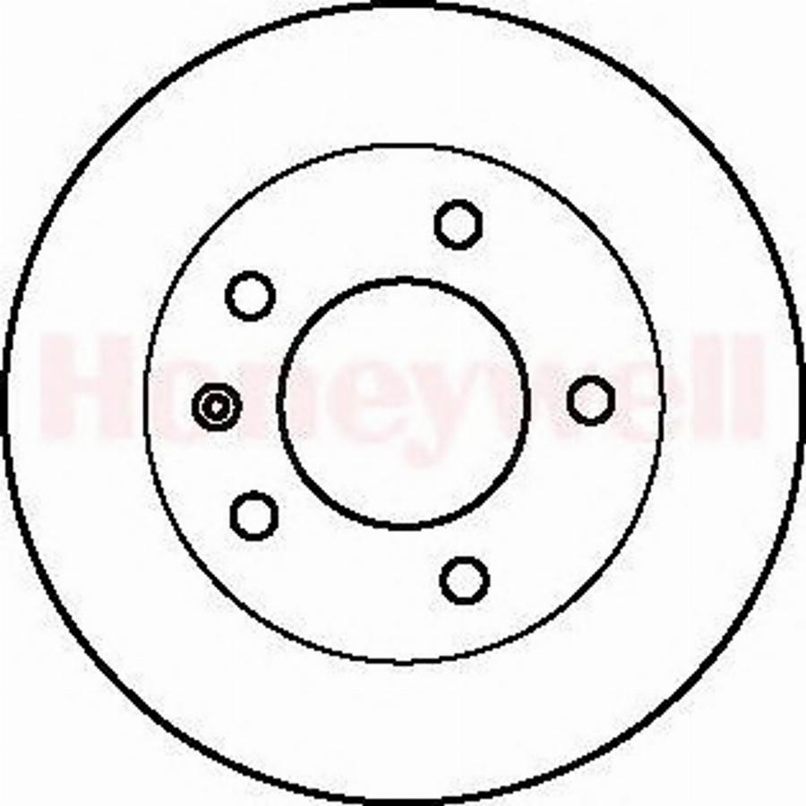 BENDIX 562120 B - Гальмівний диск autocars.com.ua