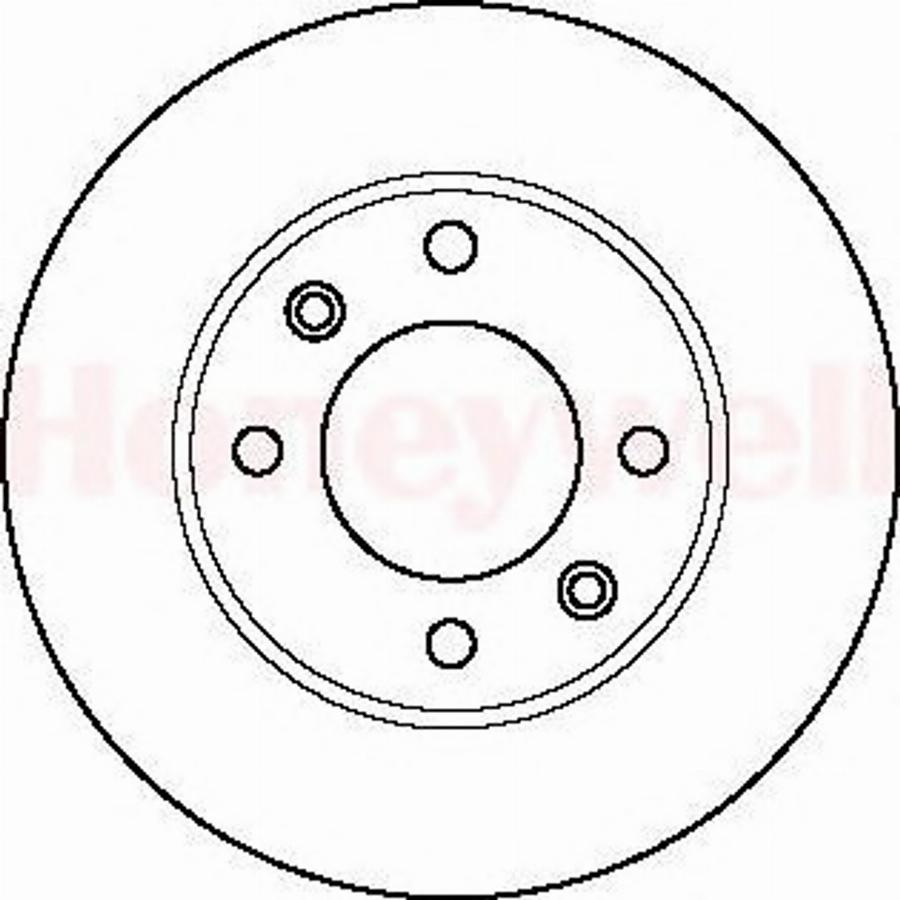 BENDIX 562130 B - Гальмівний диск autocars.com.ua