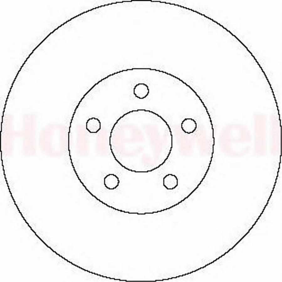 BENDIX 562136 B - Тормозной диск autodnr.net