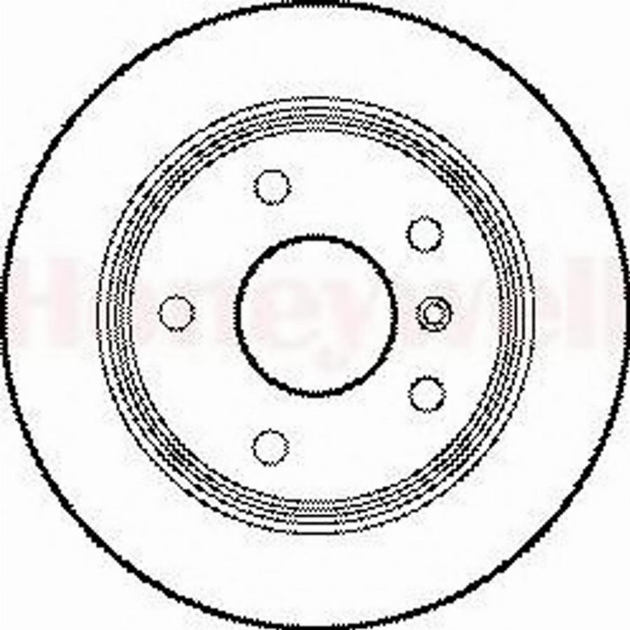 BENDIX 562149 B - Тормозной диск autodnr.net