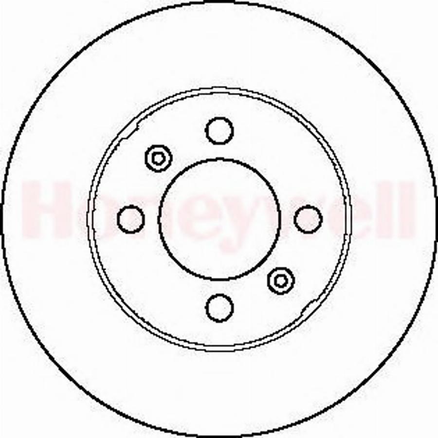 BENDIX 562157 B - Гальмівний диск autocars.com.ua