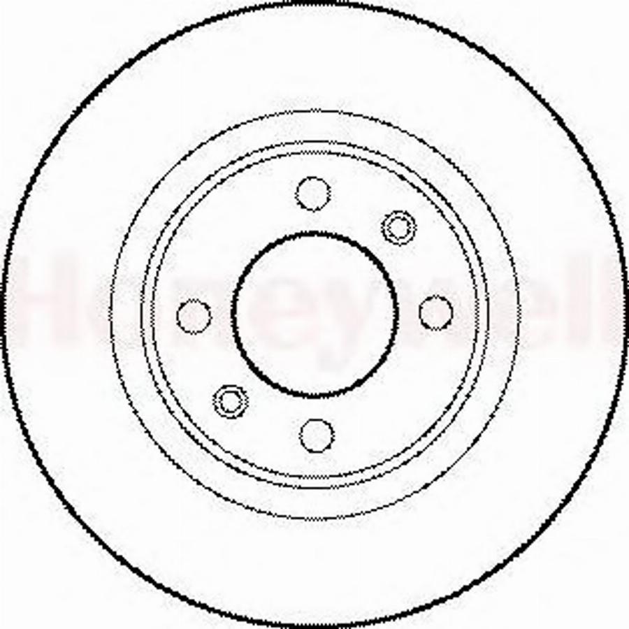 BENDIX 562189 B - Тормозной диск autodnr.net