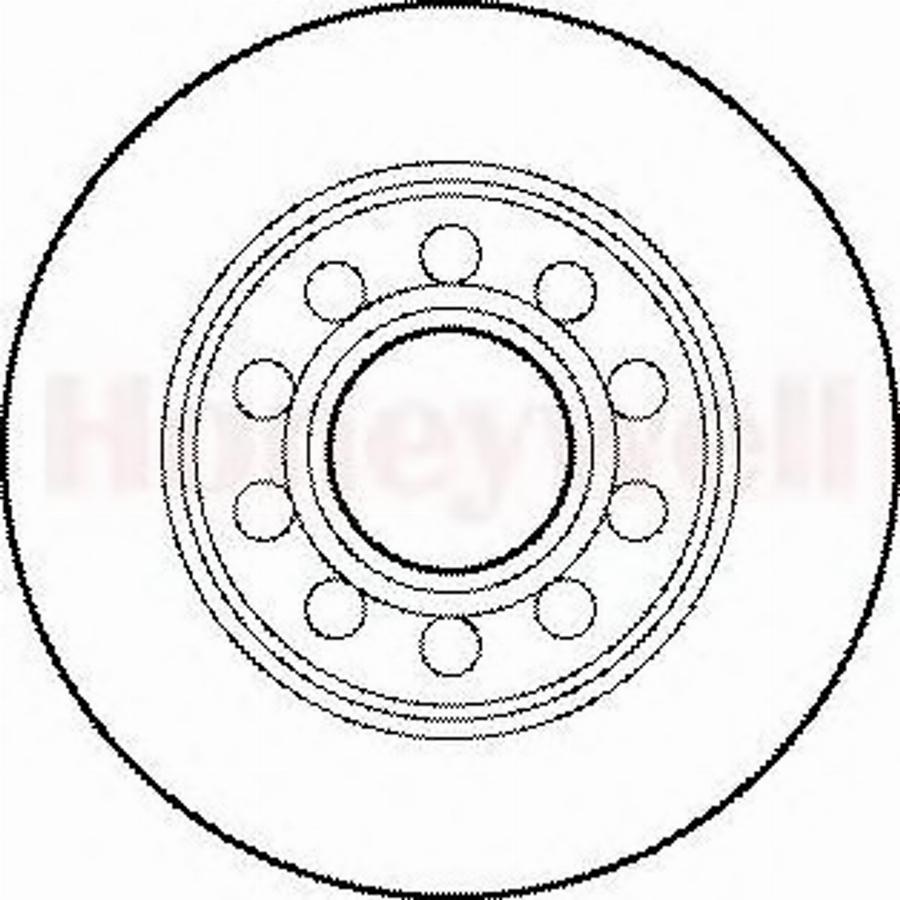 BENDIX 562191 B - Гальмівний диск autocars.com.ua