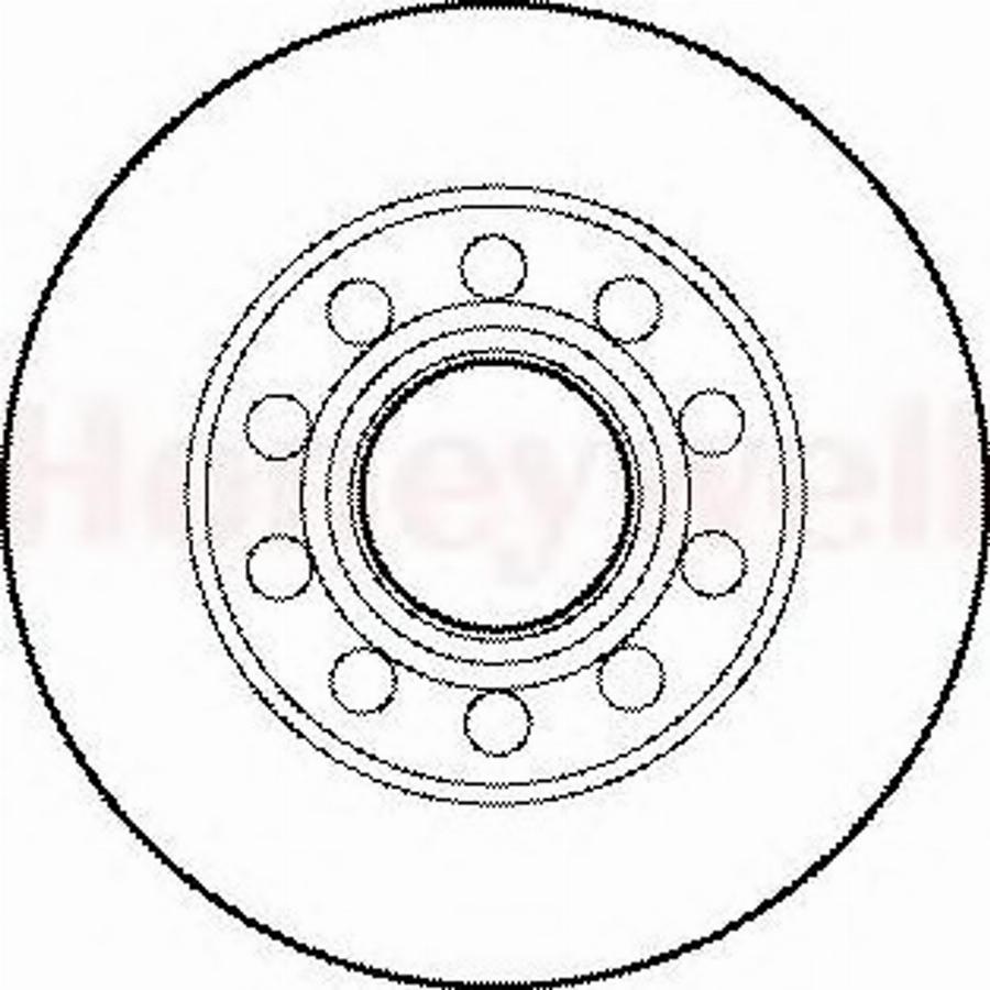 BENDIX 562192 B - Гальмівний диск autocars.com.ua