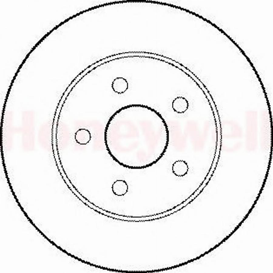 BENDIX 562193 B - Гальмівний диск autocars.com.ua